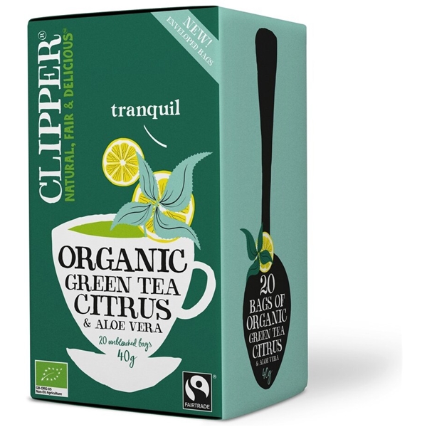 Clipper Green Tea Citrus Aloe Vera