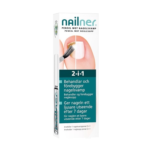 Nailner Brush 2-i-1