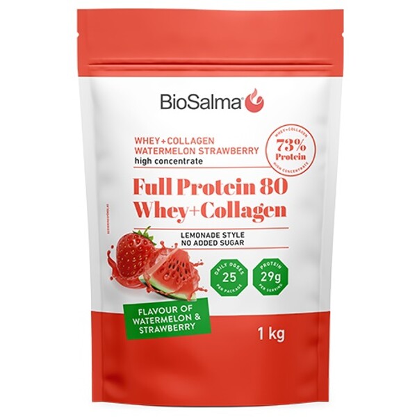 BioSalma Whey 80 Watermelon & Strawberry