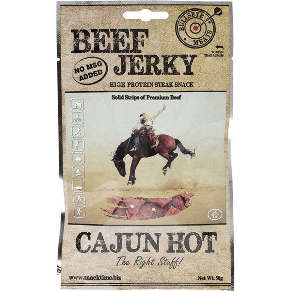 Beef Jerky Cajun Hot