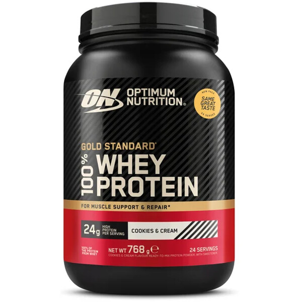 ON 100% Whey Gold Std. Protein Cookies & Cream