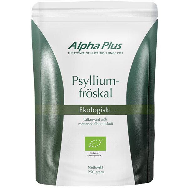 Alpha Plus Psylliumfröskal EKO