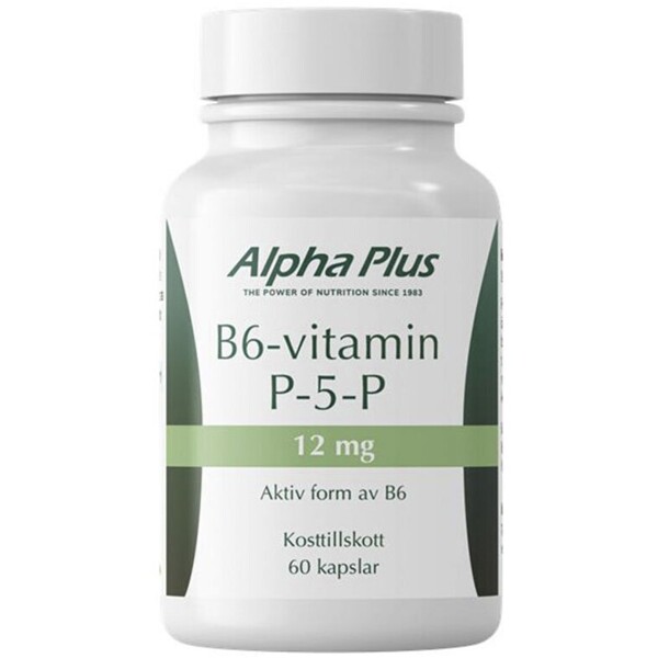 Alpha Plus B6-vitamin P-5-P 12mg