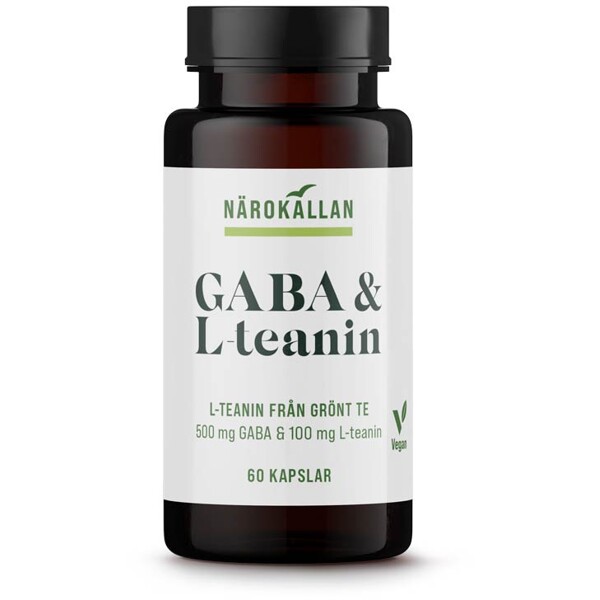 Närokällan GABA + L-teanin 60 kapslar