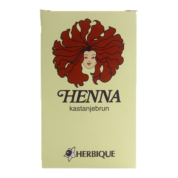 Henna pulver kastanjebrun