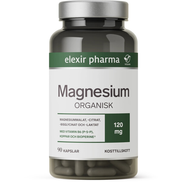 Elexir Magnesium Organisk 120mg