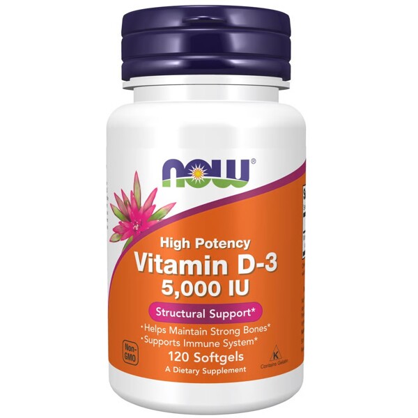 NOW Vitamin D-3 5000 IU