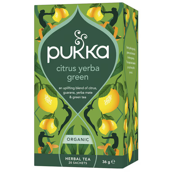 Pukka Citrus Yerba Green