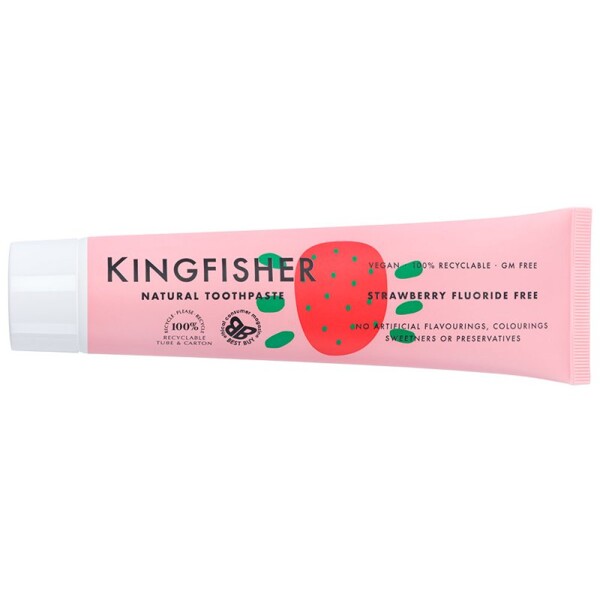 Toothpaste Strawberry Fuoride free