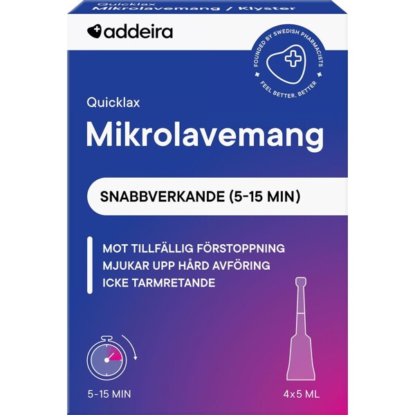 Addeira Quicklax Mikrolavemang
