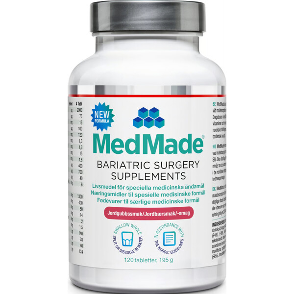 MedMade Bariatric Surgery Supplement Jordgubb
