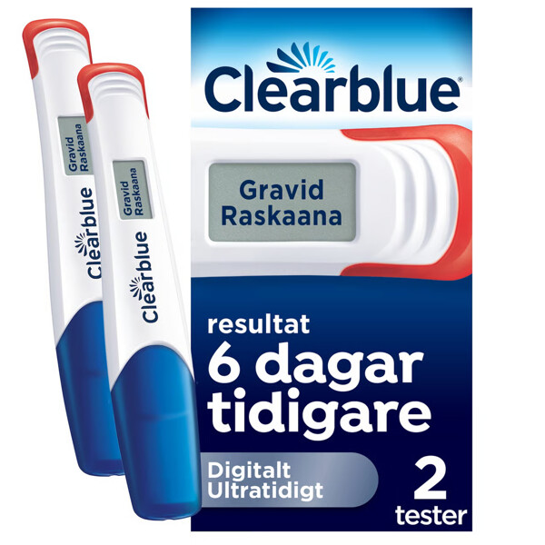 Clearblue Digitalt Ultratidigt Graviditetstest