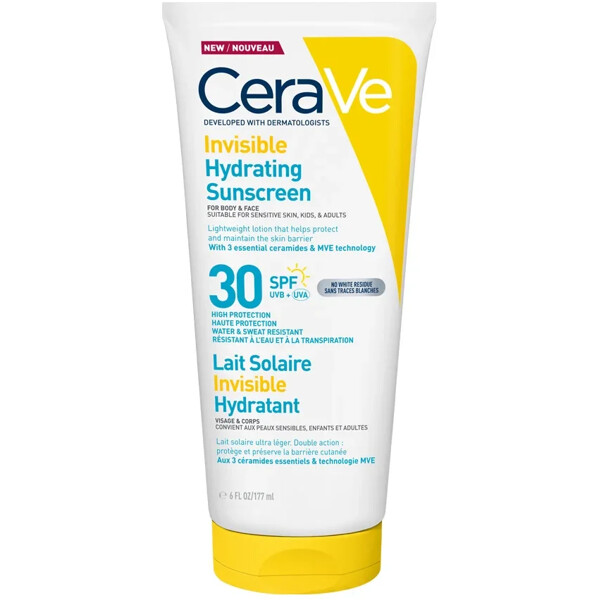 CeraVe Invisible Hydrating Sunscreen SPF30