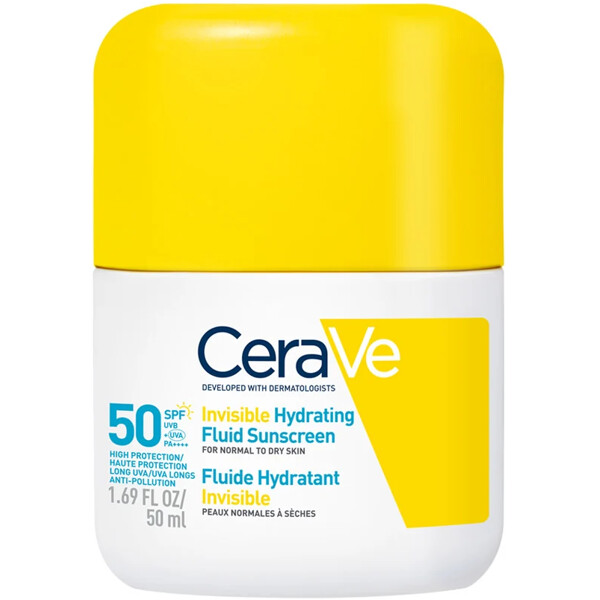 CeraVe Invisible Hydrating Fluid Sunscreen SPF50