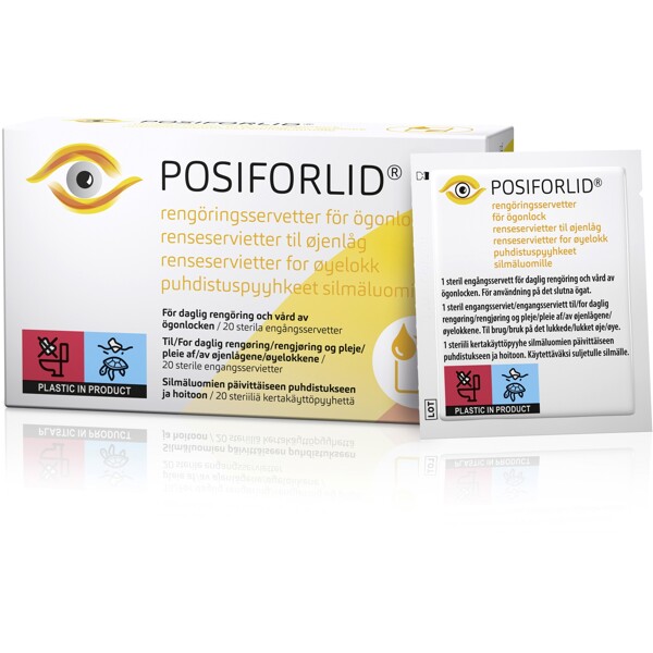 POSIFORLID® Eye wipes