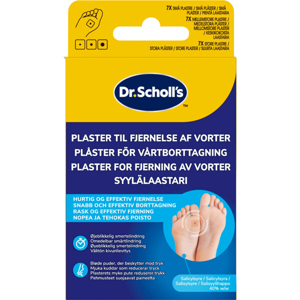 Scholl Wart & Verruca Removal Plasters