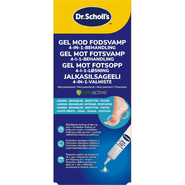 Scholl Athlete's Foot Gel 4-in-1